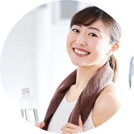 運動前に!