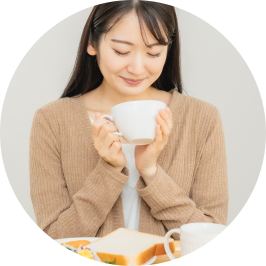 お食事前に!